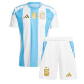 Argentina 2024 Home Mini Kit Full Set Shirt & Shorts
