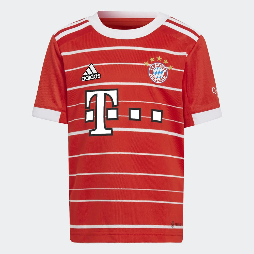 FC Bayern 22/23 Home Kit Full Set T-shirt & short - Football DXB