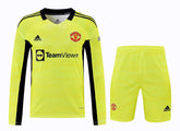 Manchester united Goalkeeper kit Long sleeves Full set T-shirt and Short