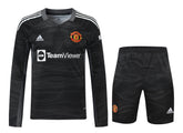Manchester united Goalkeeper kit Long sleeves Full set - Football DXB