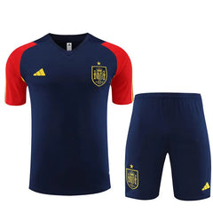 Spanish Short Sleeve Training Suit For Men T-shirt/short Football DXB