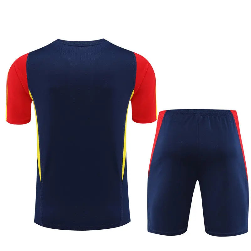 Spanish Short Sleeve Training Suit For Men T-shirt/short Football DXB
