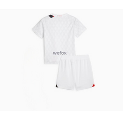 Kids AC Milan 23/24 Away Minikit Full Set Shirt & Shorts