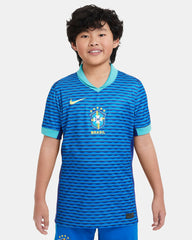 Brazil 2024 Away Mini Kit Full Set Shirt & Shorts