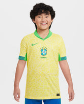 Brazil 2024 Home Mini Kit Full Set Shirt & Shorts