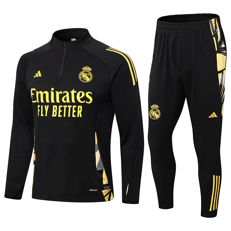 Kids Real Madrid Training Tracksuit 24-25