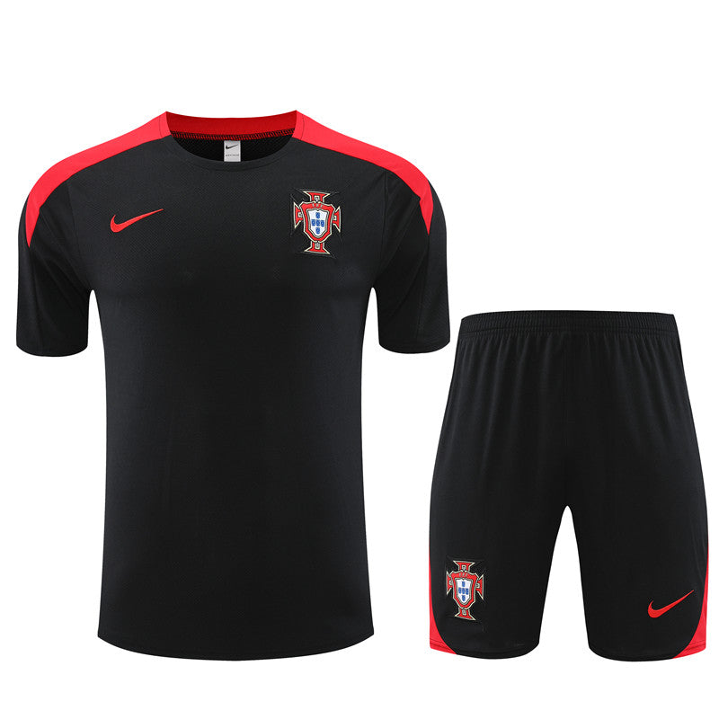 Portugal Short Sleeve Training Suit For Men T-shirt/short