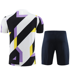 Real Madrid Short Sleeve Training Suit For Men T-shirt/short
