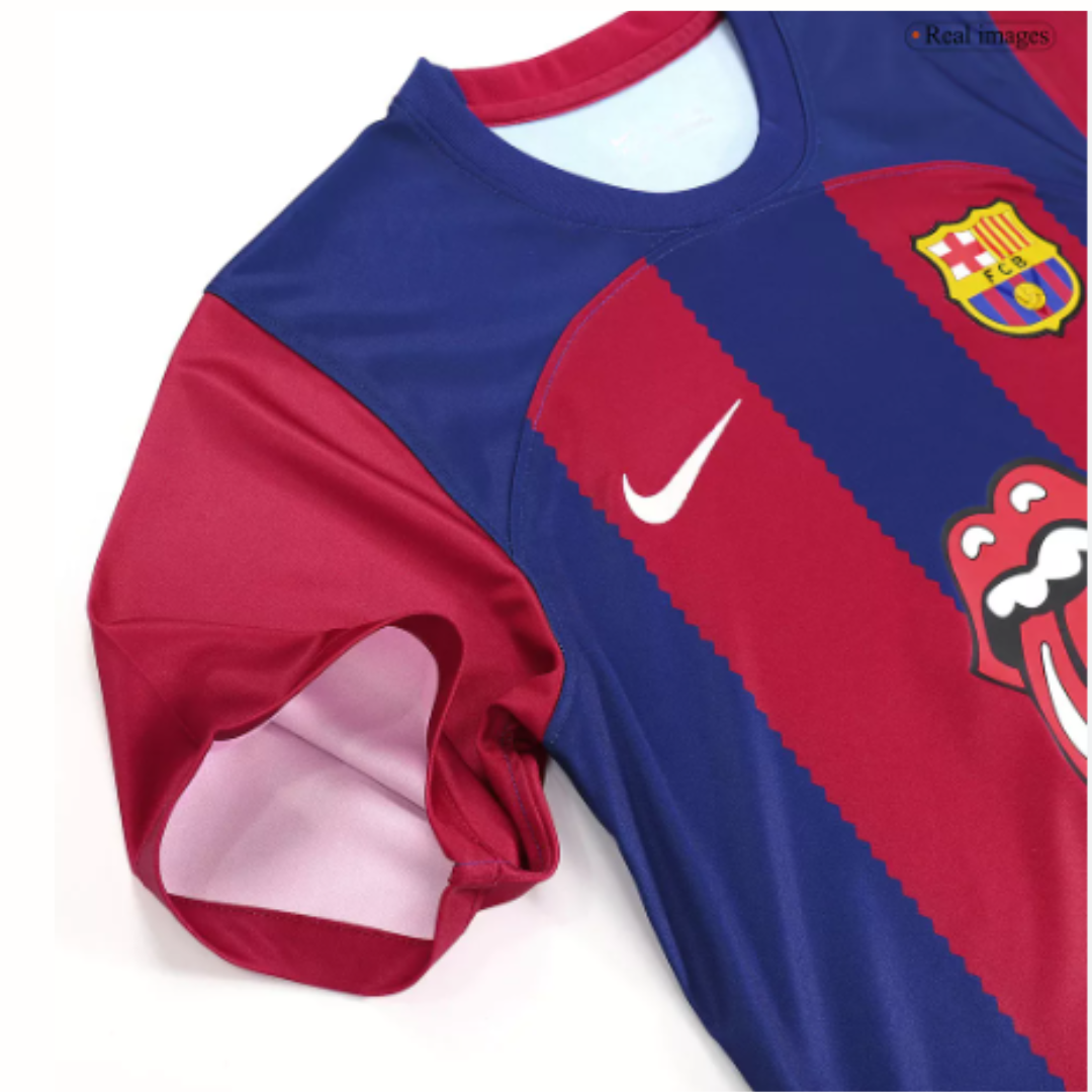 FC Barcelona Home Kit Rolling Stones Limited Edition