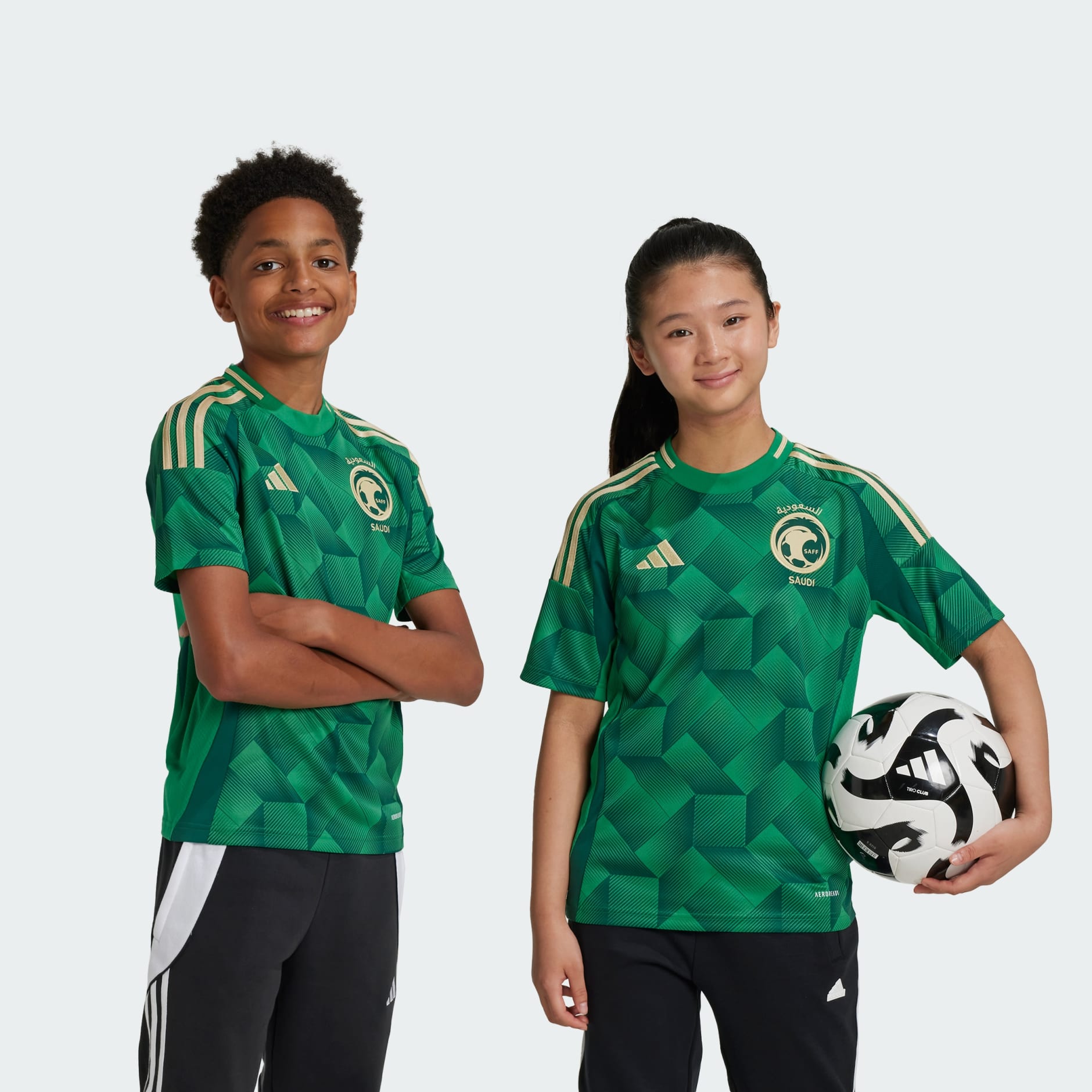 Saudi Arabia 24-25 Home Mini Kit Full Set Shirt & Short