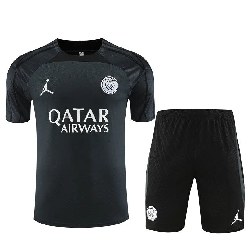 Jordan Paris Saint-Germain Short Sleeve Training Suit For Men T-shirt/short Football DXB