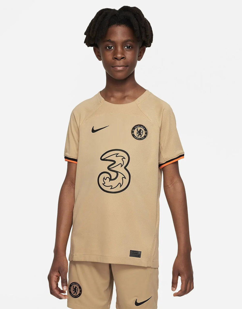 Nike Chelsea FC 2022/23 Third Shirt Junior Full Set T-shirt & short - Football DXB