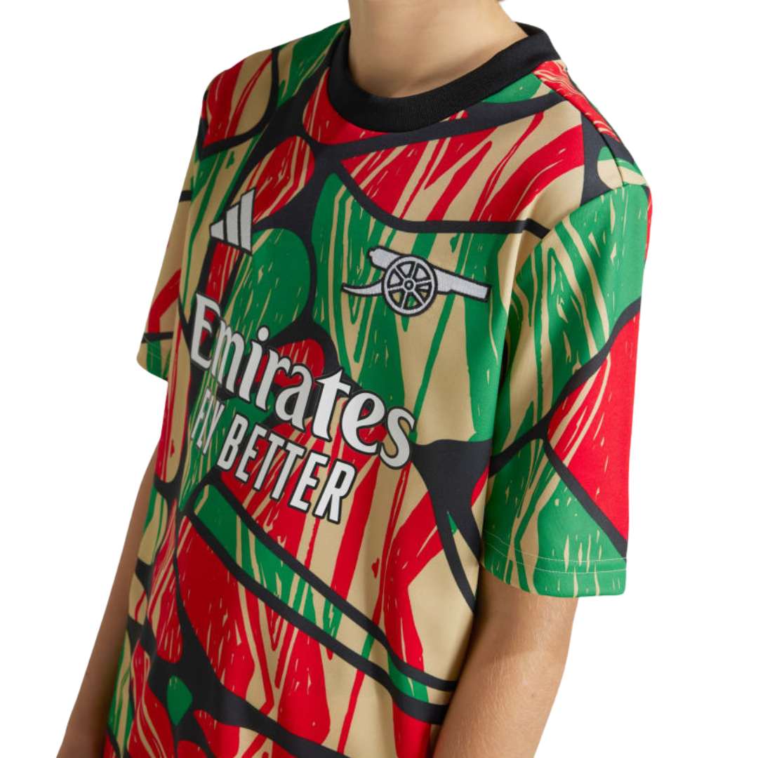 Arsenal 24/25 Pre-Match Kit Full Set Shirt & Short