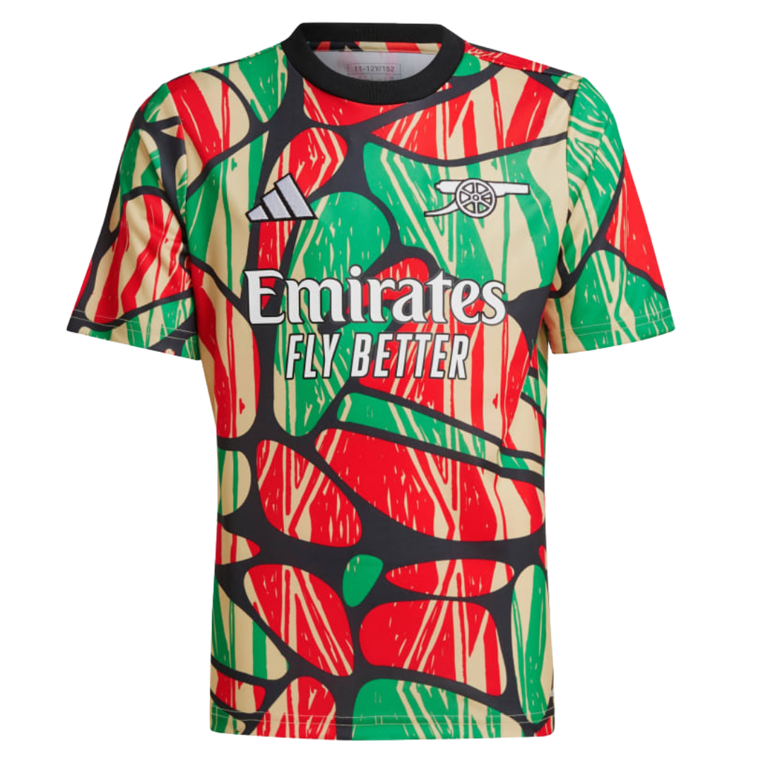 Arsenal 24/25 Pre-Match Kit Full Set Shirt & Short