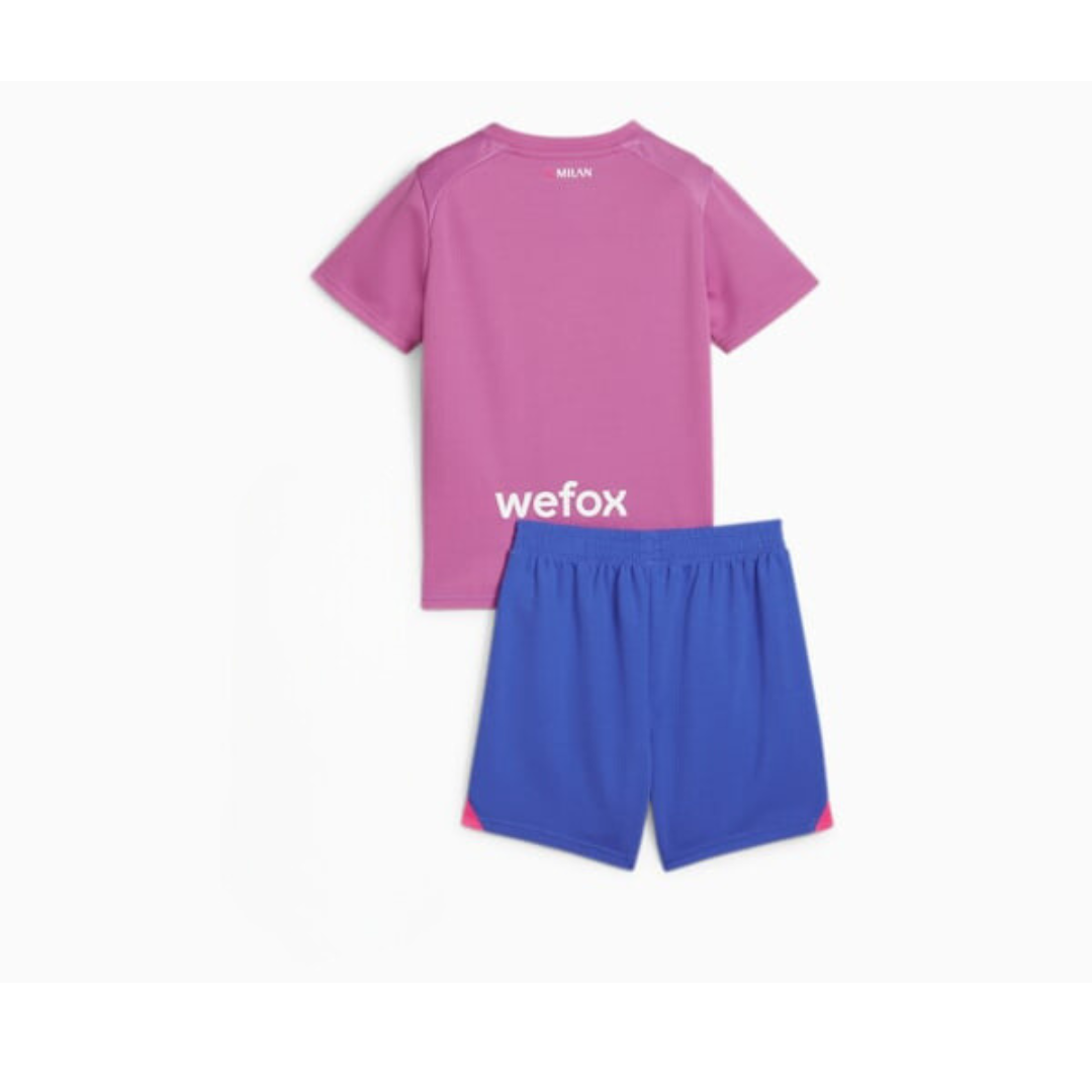 Kids AC Milan 3rd Minikit Full Set Shirt & Shorts