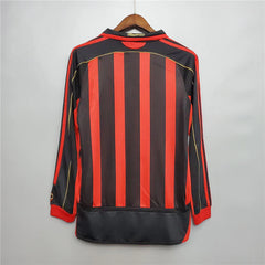Ac Milan 2006/07 Home Jersey-long Sleeve